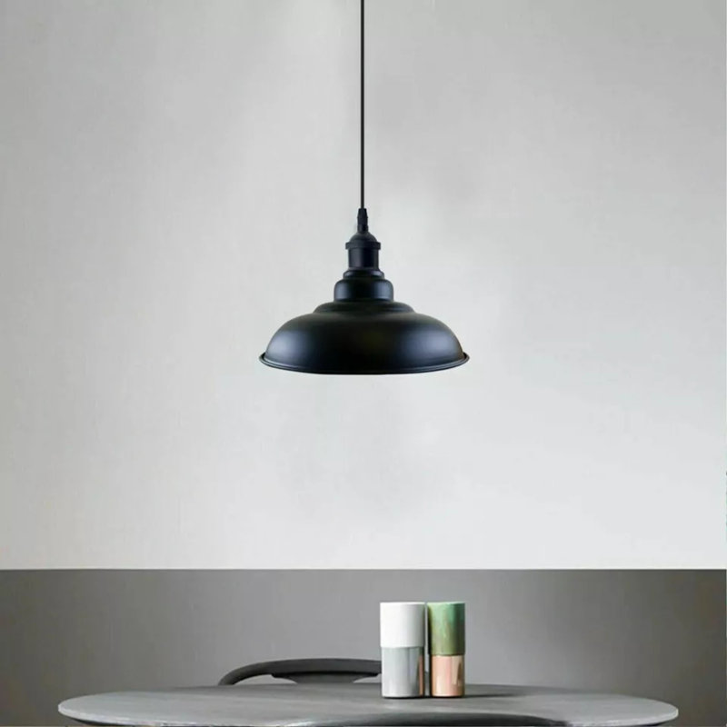 Nermal 1 - Light Dome Pendant, Black