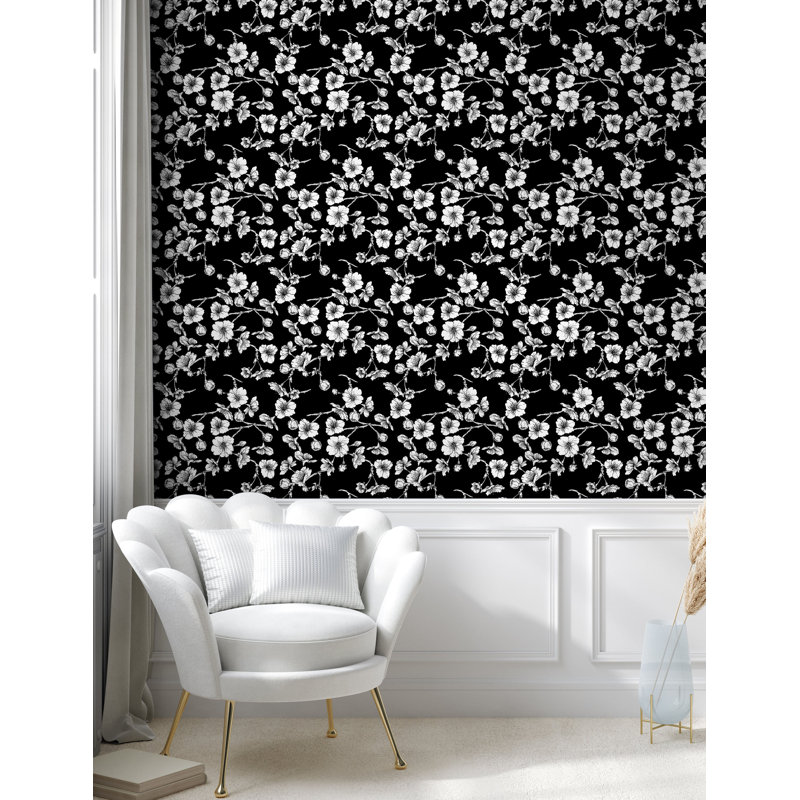 Bornhart Roll, Gris anthracite / blanc, L 72 po x l 13 po