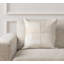 Canada 20" Natural Hide Throw Pillow, Chestnut-2046171485
