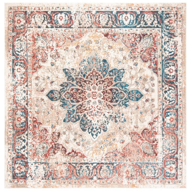 Cooksey 200 Performance Oriental Rug, Square 6'7"