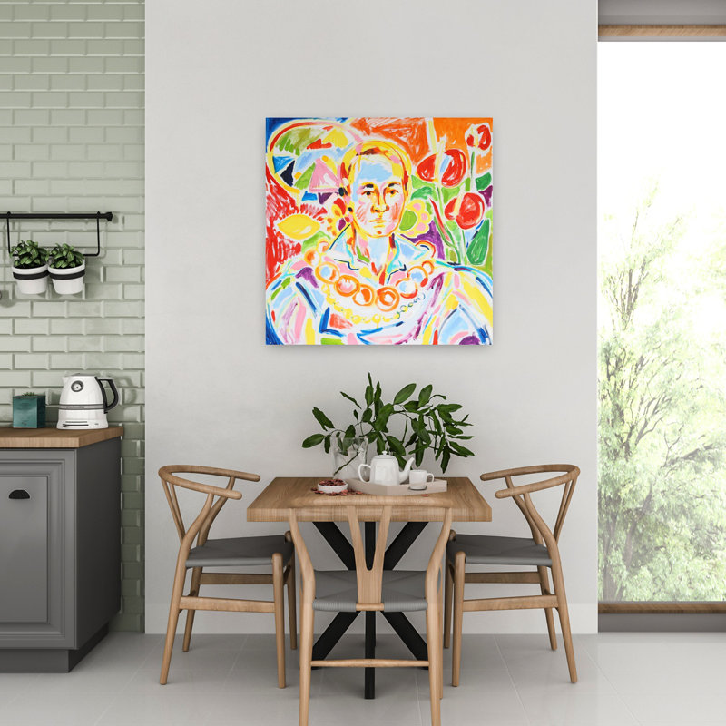 Art contemporain, art contemporain abstrait, H 32 po x l 32 po