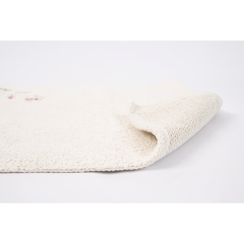 Tapis pour salle de bain Jacob, Vieux rose