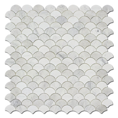 SCALLOPS MOSAIC POLISHED