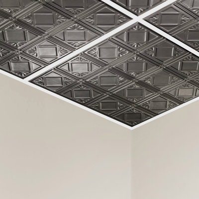 Great Lakes Tin Ludington 2'x2' Lay-In Ceiling Tile