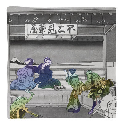 Katsushika Hokusai Square Napkin