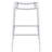  Jovani Acrylic Backless Bar Stool Chrome (Set of 2)