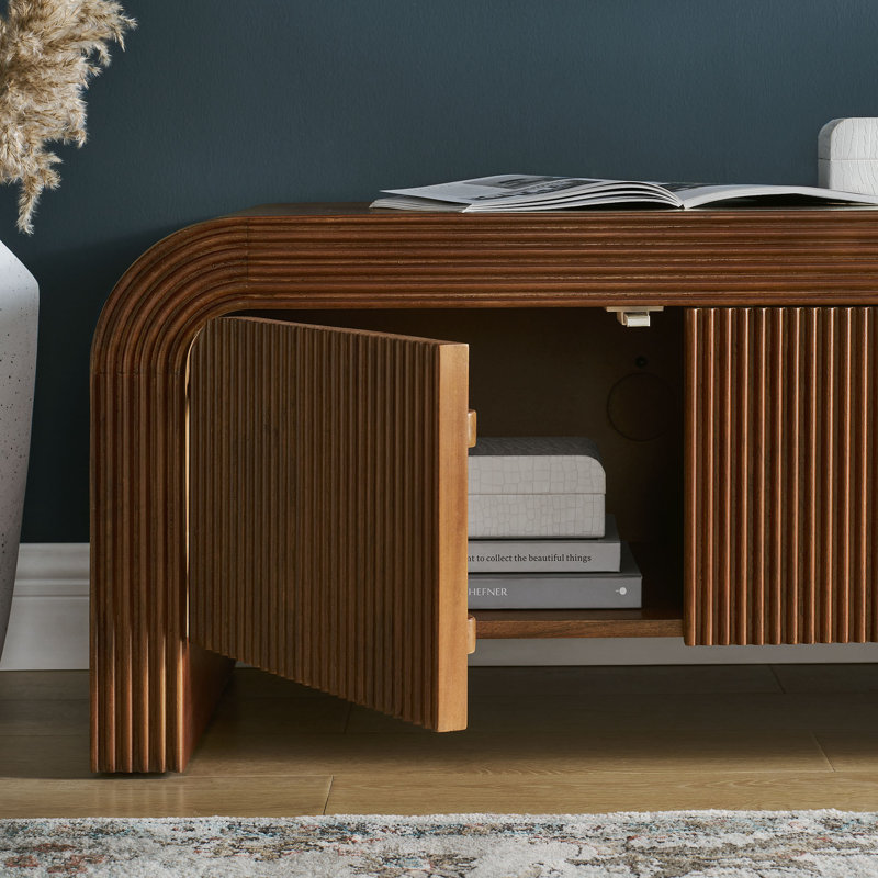 Modway Waterflute 68" Fluted TV Stand - Modern Design