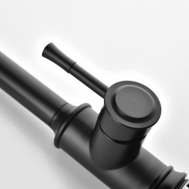 Maxbrass Pull Down Touch Kitchen Faucet, Matte Black