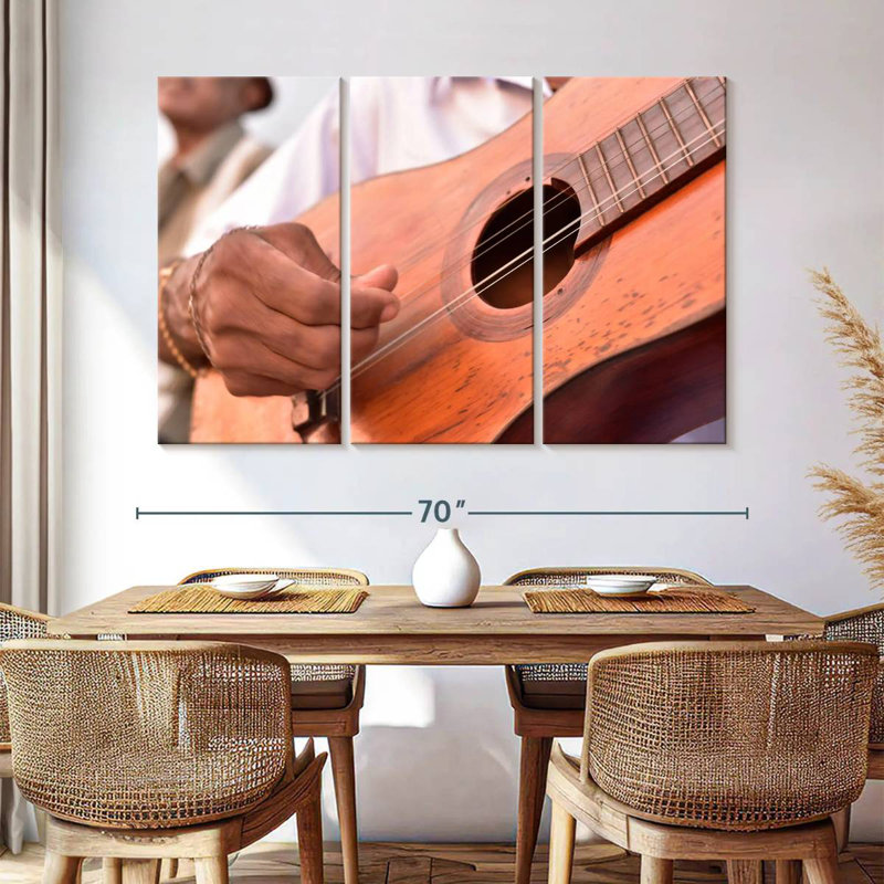 Guitare Abarca Cuban Tres, H 32 po x l 50 po