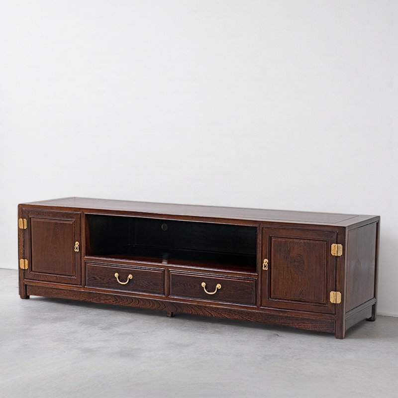 Creative Solid Wood TV Cabinet