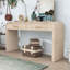 Console en bois avec tiroirs de rangement-1554023058