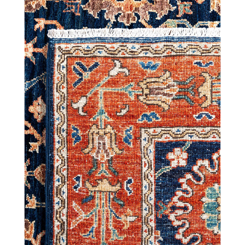 Serapi One-of-a-Kind 6' 2" X 9' 1" Hand Knotted Area Rug