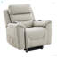 Fauteuil inclinable électrique en cuir synthétique Marsha