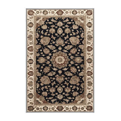 Machine Washable Turkish Gray Area Rug