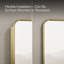 Verdera Surface Mount or Recessed Rectangular Framed Medicine Cabinet-1051557866-1051557870