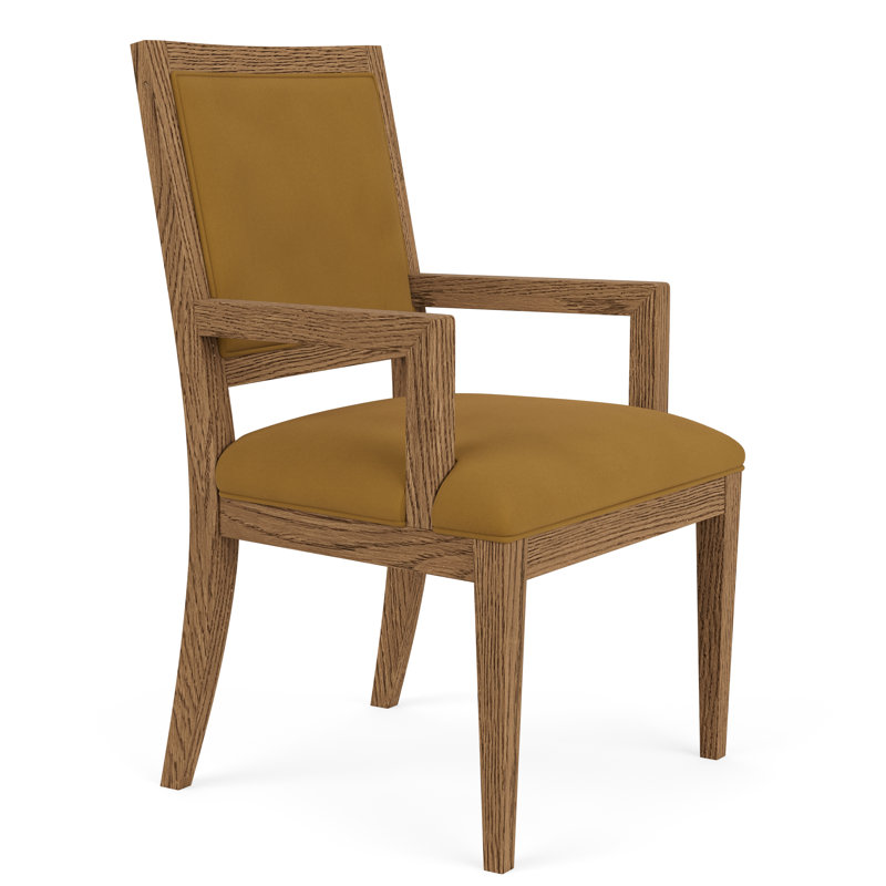 Chaise avec accoudoirs rembourrée Adley
