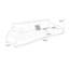 Canapé modulaire en polyester blanc crème-901233207-901233204