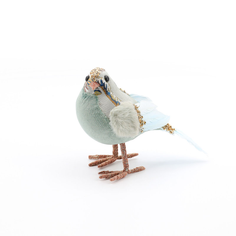 3 Piece Decorative Patchwork Bird Set