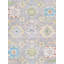 Oriental Area Rug in Gray