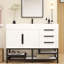 Meuble-lavabo sur pied simple 48 po-412061821