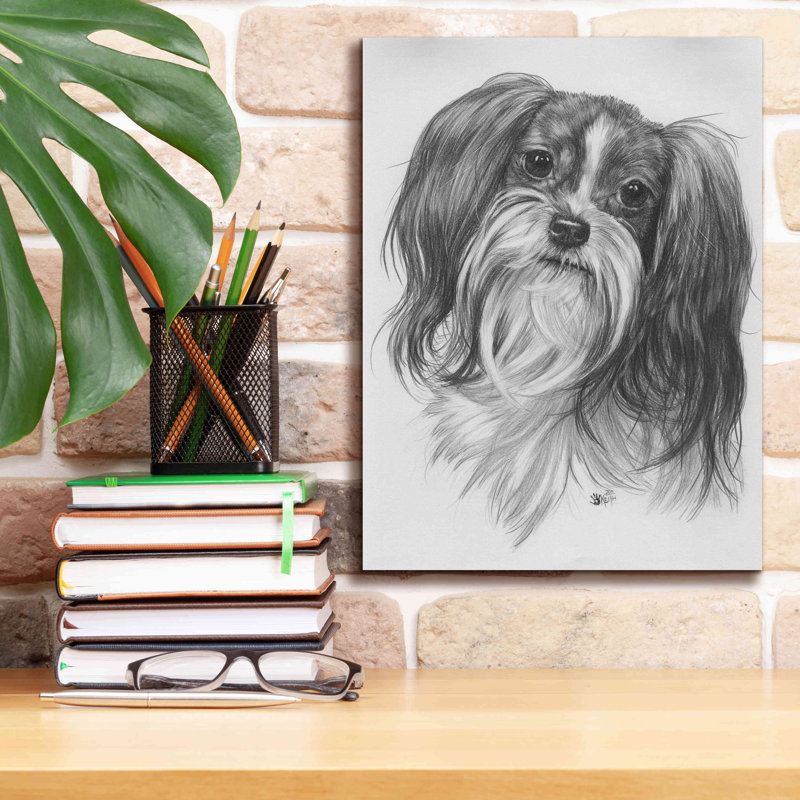 «Miki» par Barbara Keith - reproduction d'art sur toile tendue