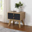 Raymund 50cm W Manufactured Wood Bedside Table