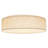 Armande Linen LED Flush Mount-1043079295
