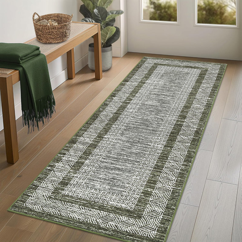 Tapis lavable à la machine Mcquay, Tapis de couloir 2 pi x 6 pi