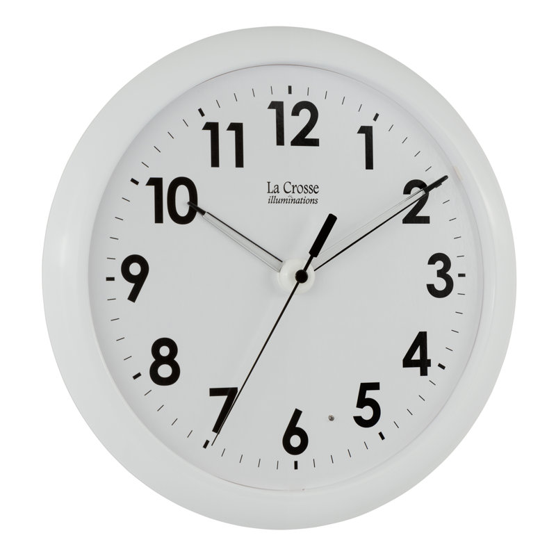 Weesner Wall Clock, White