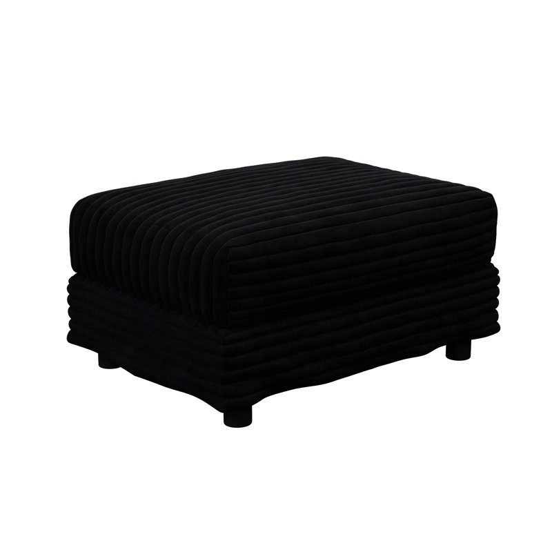 Comfortable & Black Corduroy For Offices And Bedrooms, Combine With Different Sofas, Multi - Use, Quick Assembly Apartments, Seater To Put Together