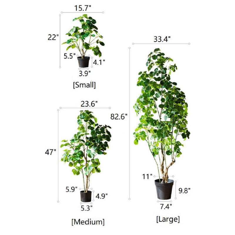 Banian artificiel 82,6 po, 47"