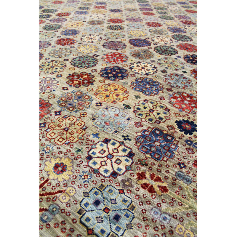 Khotan Garden One-of-a-Kind Rectangle 9'4" X 12'3" Area Rug