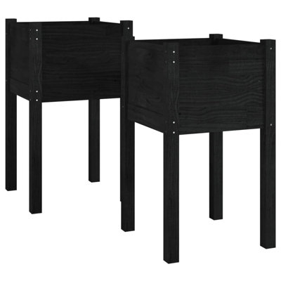 Alastar Wood Elevated Planter
