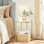 Doynton Glass End Table