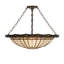 Fleur-de-Lite 4 - Light Semi Flush Mount