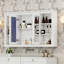 Armoire de toilette avec miroir 47 po-572557190