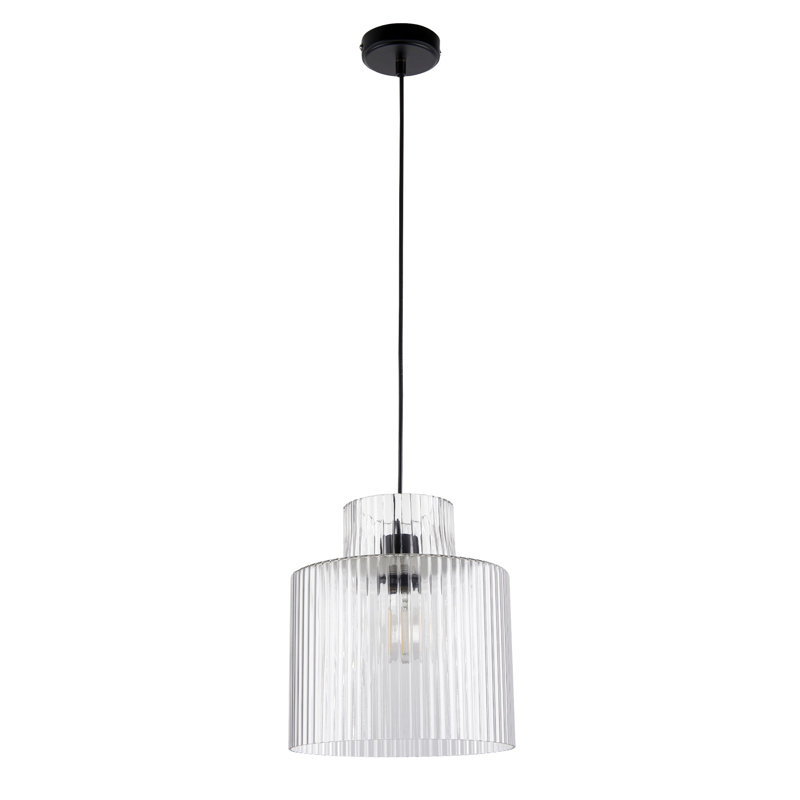 1 - Light Matt Black Paint Pendant