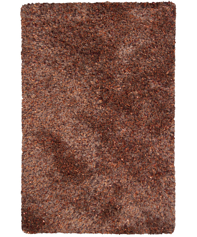 Tapis de zone orange Berinda, 7 pi 9 po X 10 pi 6 po