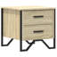 Aimilios 40cm W Metal Bedside Table-2123141115