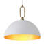 Meghrig 1 - Light Single Dome Pendant with Wrought Iron-1337720915-1279200318