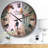 Paris Romance Couples II - Traditional wall clock-1226460111