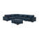 Arliz 7 - Piece 144" Wide Reversible Modular Corner Sectional with Ottoman