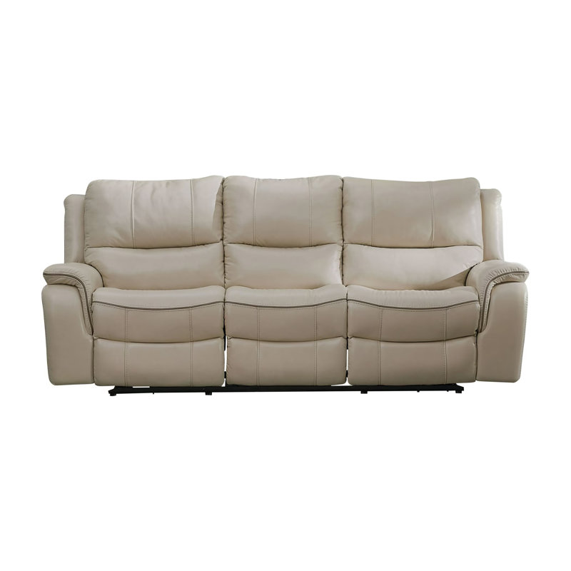 88.4" W Transitional Sofa, Beige