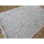 Tapis unique noué à la main beige / gris de 6 pi x 9 pi 2 po Mahmooda