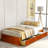 Eliana Solid Wood Platform Storage Bed-207451459