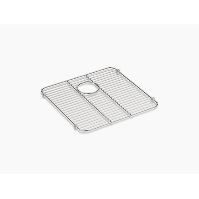 Kohler Iron/Tones Stainless Steel Sink Rack, 13.4" x 14.6"
