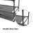 Simple Assembly 3 Tiers 15 Pair Stackable Shoe Rack
