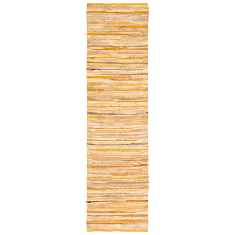 Caldina Hand Woven Cotton Striped Rug