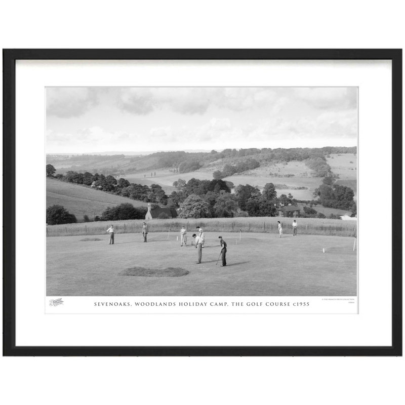 Sevenoaks, Woodlands Holiday Camp, The Golf Course C1955 by Francis Frith - Single Picture Frame Print