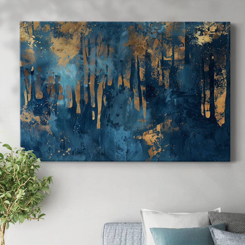 Série de paysages abstraits CLxxi, H 40 po x l 60 po